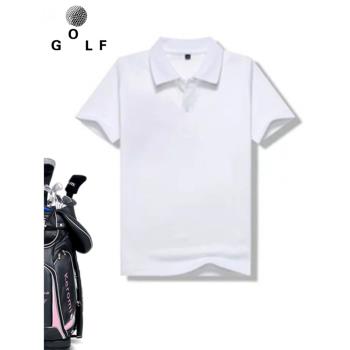 高爾夫球服兒童裝速幹短袖golf夏季T恤男女童上衣Polo衫 快乾面料