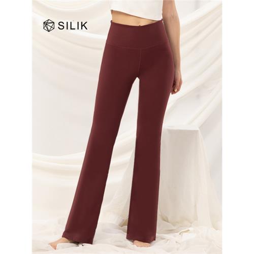 SILIK斯力克瑜伽褲女運動透氣闊腿褲緊身高腰Leggings for Women