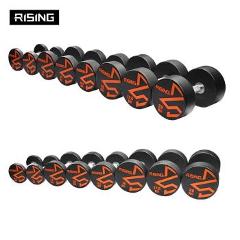 RISING銳思健身PU啞鈴套裝商用男士健身2.5kg到35kg單只2.5kg