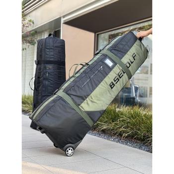 韓版BSE高爾夫航空包大容量飛機包兩輪託運包整包加厚超強防撞