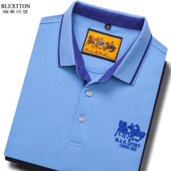 高爾夫球上衣服男裝POLO衫品牌短袖翻領T恤透氣半袖GOLF球衣夏季