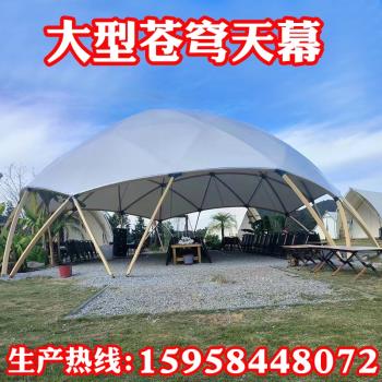 戶外球形穹頂帳篷景區露營公司團建營地休閑打卡民宿餐飲大型天幕