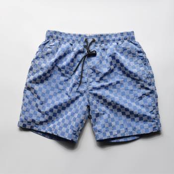 desmiit速幹沙灘褲男士可下水夏季海邊度假游泳寬松休閑運動短褲