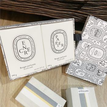 臺灣專櫃貨 2024限定販售【DIPTYQUE】紙絹 墨香 水墨 香氛蠟燭 蠟燭 居家香氛 190g 室內香氛