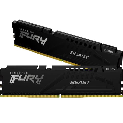 Kingston 金士頓 FURY Beast KF560C30BBEK2-32 DDR5-6000 32GB=16GBx2 超頻記憶體