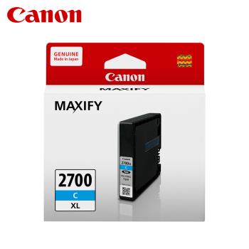 【CANON】PGI-2700XL 藍色 原廠盒裝墨水匣 PGI2700XL 適iB4070 iB4170