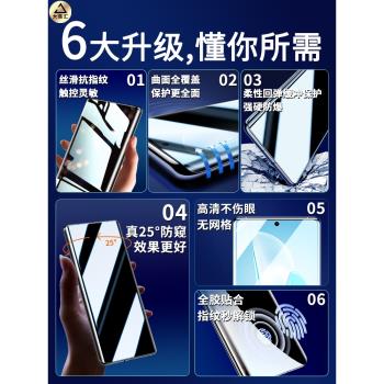 適用vivos17手機膜s17pro防窺膜s17e鋼化膜水凝膜s17t曲屏防窺vivo是無塵倉全屏防摔por全膠防偷窺陶瓷膜藍光