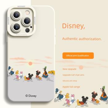 迪士尼iPhone13全包卡通硅膠蘋果