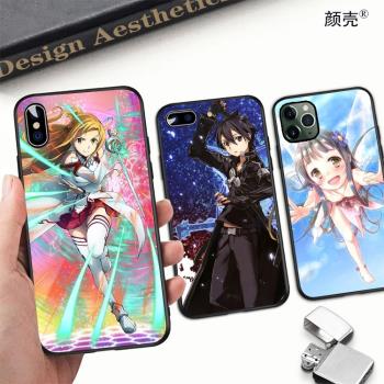 SAO刀劍神域適用XS MAX蘋果11手機殼iphone13亞絲娜7/8plus桐人12