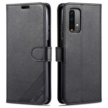 適用4G版紅米RedmiNote9插卡翻蓋手機殼名片夾皮套全包軟矽膠防摔