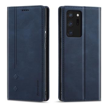 適用三星note20插卡翻蓋手機殼note20ultra磁吸皮套全包防摔軟錢
