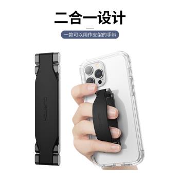 絲睿奇新款手機支架腕帶手機殼支架手機扣指環扣背貼支架手機殼防滑神器手帶便攜金屬針貼手拿支架手環扣男女