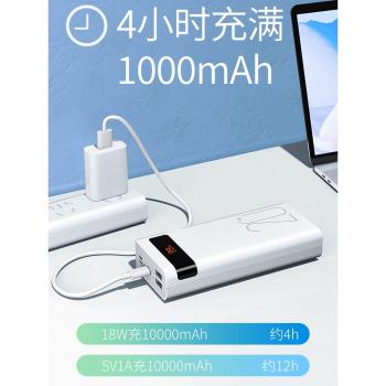 小米usb移動高通18W 5v3a充電寶
