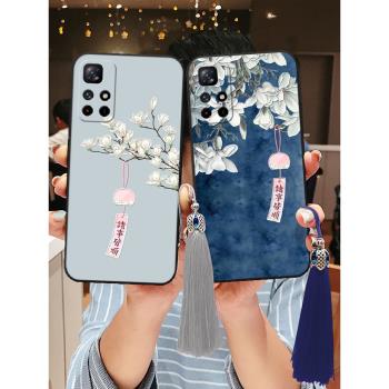 立體浮雕note13適用pro紅米note12t玉蘭note11寓意note8矽膠note9簡約10全包媽媽note極速turbo3軟殼老人小米