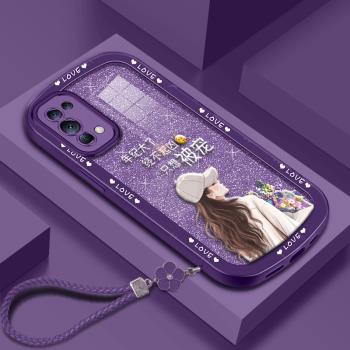 適用於OPPOReno5手機殼reno5pro保護套Reno5k矽膠reno4簡約reno3防摔個性文字新款女高級感鏡頭全包透明軟殼