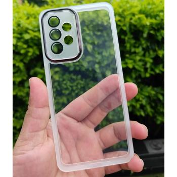 適用三星A32手機殼5G版矽膠保護套samsunga32新款帶鏡頭膜galaxy a32全包防摔護鏡透明軟殼蓋樂世A32男女外殼