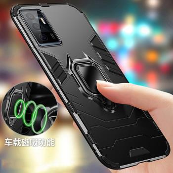 適用時尚VIVO V23E 5G手機殼車載指環V2126保護套硬矽膠軟邊防摔