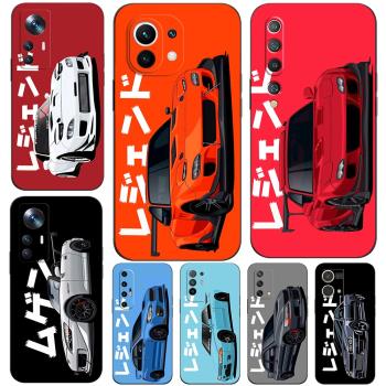 矽膠軟手機殼適用小米14 13T 10 10S 11 12 12X 12S 13 PRO JDM CAR運動跑賽車