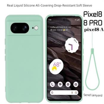 簡約Google液態矽膠保護套手機殼