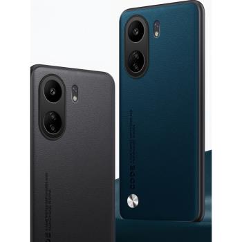 適用小米pococ65手機殼新款素皮Xiaomi矽膠保護套MIU全包鏡頭poco65超薄防摔軟外殼PocoC65高檔奢華C65男女款