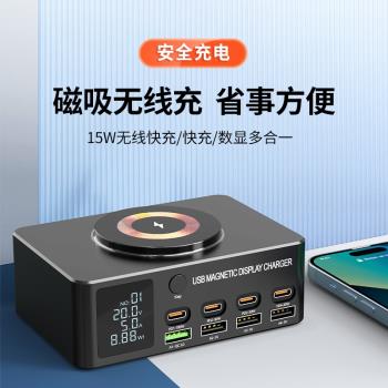 PD100W充電器頭多口快充插頭適用MacBook Pro Air華為iPad小米聯想小新筆記本電腦iPhone手機typec通用
