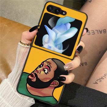 原創搞怪適用三星zflip5手機殼w24flip折疊屏GalaxyZflip4新款zflip3可愛女w23flip個性創意男全包情侶保護套