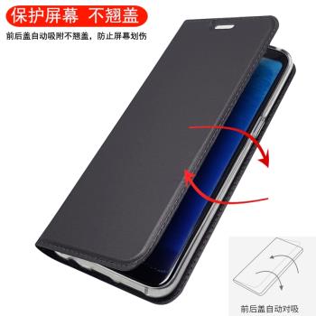 適用 三星Galaxy A7 2017手機殼A5 2017保護套A3 2017翻蓋皮套A7200插卡磁吸A520F全包A720F外殼A320商務男女