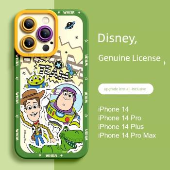 蘋果15手機殼新款iPhone13/14promax女hi巴斯光年13Pro迪士尼11情侶保護套xr矽膠12全包適用xs防摔14plus可愛