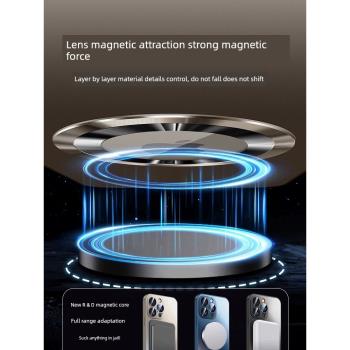 適用蘋果16/15ProMax手機殼iPhone14新款磁吸磨砂玻璃13Pro保護套Magsafe防摔全包12Por高階感Plus鈦金屬氣墊