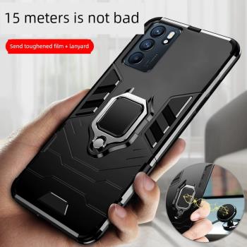 適用opporeno6手機殼oppo reno6pro保護矽膠套reno6pro+全包邊ren06氣囊防摔6Por十磨砂軟殼女oopp男創意支架