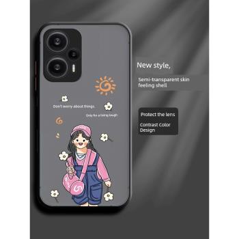 適用紅米note12turbo手機殼小米noto12trubo保護矽膠套5G全包防摔23049RAD8C餘生Redmi膚感軟殼turb0男創意女