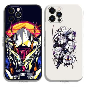 適用iphone12 PRO MAX 13 機動戰士高達手機殼11液態矽膠蘋果小米