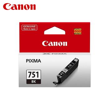 【Canon】 CLI-751 BK 黑色 原廠墨水匣 CLI751 適MG5470 MG5570 MG5670