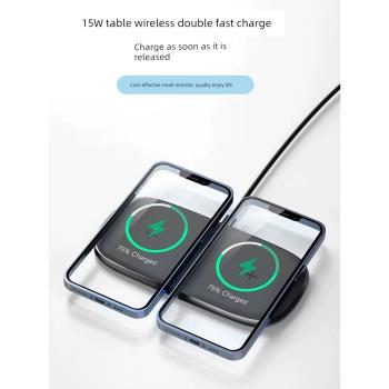 適用小米14無線充電器14Pro紅米k60桌面30w快充智慧通用小米13手機萬能通用