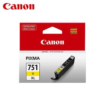 【Canon】 CLI-751XL Y 黃色 原廠墨水匣 CLI751XL 適MG5470 MG5570 MG5670
