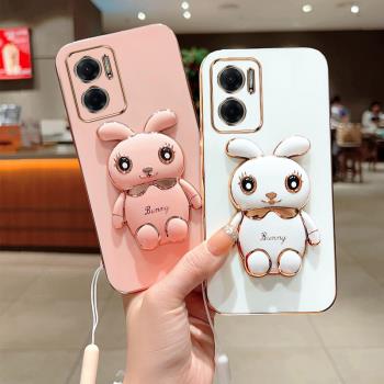 適用紅米10手機殼5G版新年款保護套小米紅米10全包防摔超薄redmi105g網紅卡通兔支架男女聲red米十矽膠軟外殼
