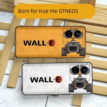 瓦力機器人適用Realme真我GTneo5手機殼neo5SE新款潮男機械風GTneo個性卡通Neo5套5se男女全包oppo防摔外殼