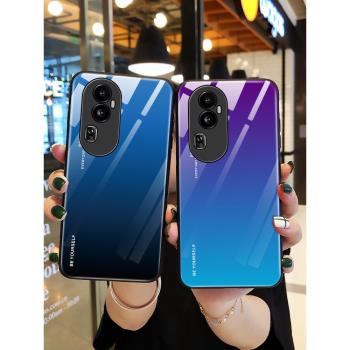 適用opporeno10手機殼reno10pro十保護oppo矽膠套5G鏡頭全包opopreno防摔青紫色por創意reon軟殼0pp0女105g外