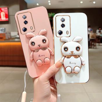 適用Xiaomi 13 Lite手機殼全包鏡頭小米13Lite矽膠保護套小米13青春版超薄防摔米13lite創意兔支架外殼男女款