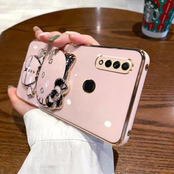 oppoA8手機殼oppo保護A8保護矽膠套opa全包防摔PDBM00軟殼oppa可愛opopa女0pp0帶鏡子支架opooa外殼卡通小眾