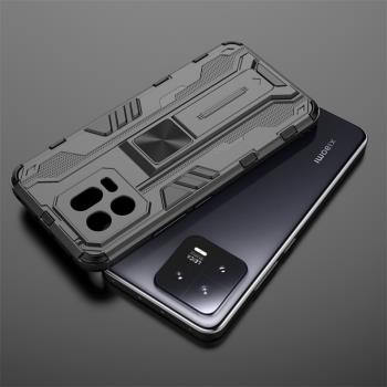 適用小米13手機殼氣囊防摔13Pro矽膠保護套13por全包鏡頭xiaomi十三帶磁吸收納指環mi13軟外殼pro商務男士款