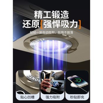適用蘋果15手機殼新款iPhone14Promax磨砂MagSafe磁吸支架13Pro鏡頭全包防摔套12高階感plus金屬男pm秋冬女款