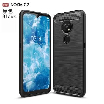 適用 諾基亞7.2手機殼Nokia6.2防摔保護套4.2軟矽膠3.2全包邊2.2防指紋TA-1196碳纖紋1157商務1150男女外殼潮