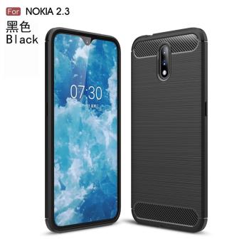 適用 諾基亞2.3手機殼Nokia C1防摔保護套軟矽膠諾基亞c1全包邊碳纖維紋商務男女防指紋簡約外殼
