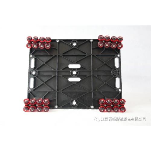 青峰QF-3204廣播級專業32輪全鋁CNC影視錄制軌道車重軌影視套裝