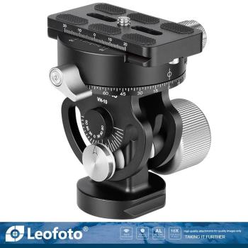 徠圖Leofoto VH-10 長焦視頻拍攝配全景夾座獨腳架二維雲臺