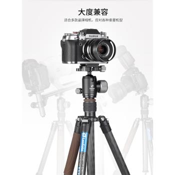 Leofoto徠圖LX-224CT+XB-32Q專業便攜中軸三腳架球形阻尼雲臺套裝