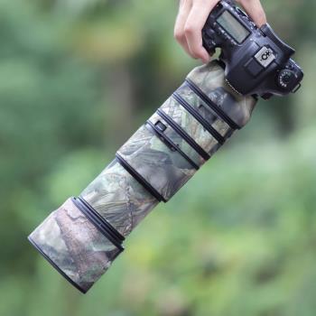 適用TAMRON騰龍150-600mmA011長焦鏡頭迷彩炮衣保護套150600一代