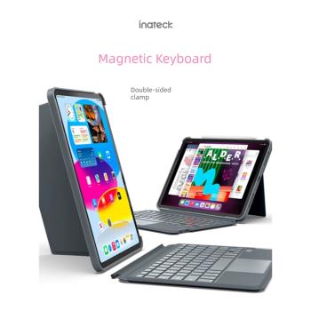 inateck iPad藍牙鍵盤Air6可拆分保護套一體妙控鍵盤2022新款iPadPro11寸10.9寸Air5/4適用10.2/10.5寸