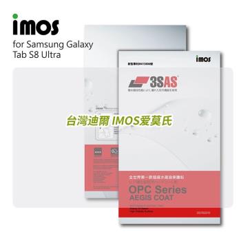imos適用於三星GALAXY Tab S8 Ultra 14.5吋3SAS防指紋螢幕保護膜